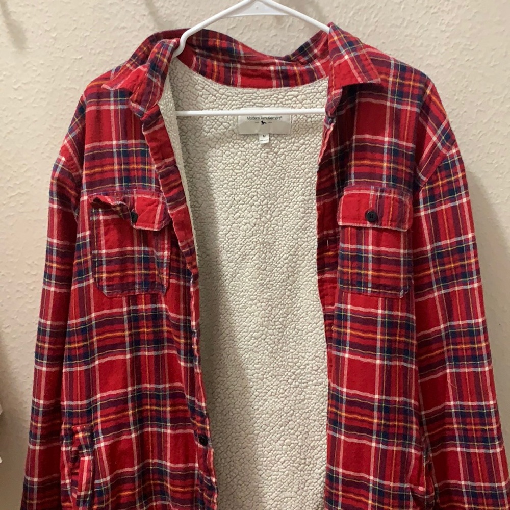 Modern Amusement Flannel Jacket